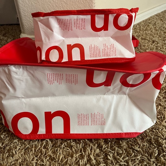 ♻️Lululemon Red Small + Large Tote - Picture 3 of 4